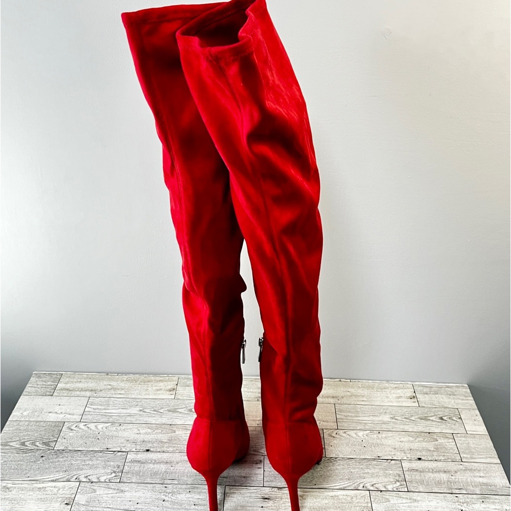 Jessica Simpson Livelle Tall Stiletto Thigh-High Boots, Size 7M - Picture 11 of 15